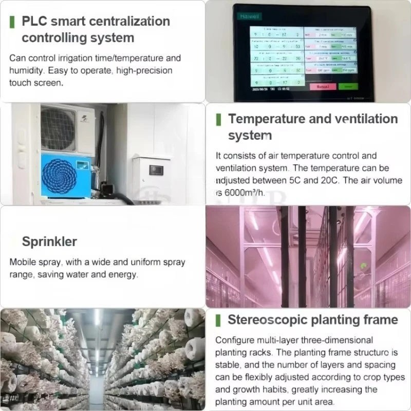 รูปสินค้า ตู้ปลูกเห็ดอัจฉริยะ 40 ฟุต ระบบ Aeroponic-Aquaponic