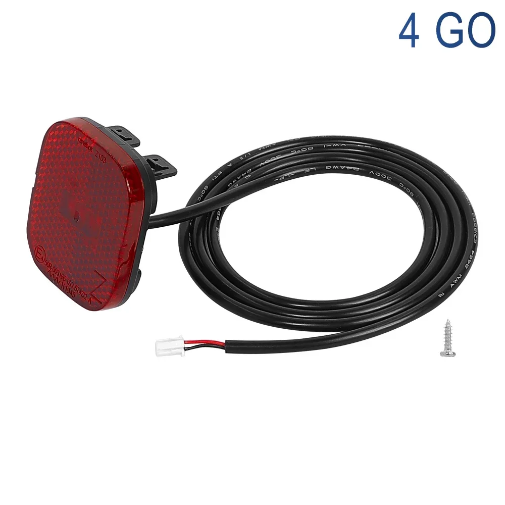 Enhanced LED Rear Brake Light for Electric Scooters - High-Visibility Safety Taillight