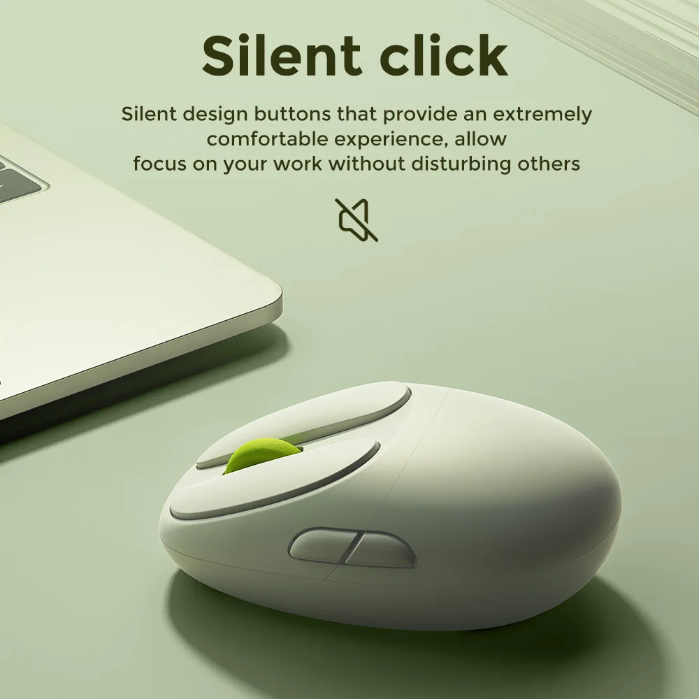 DAREU 무선 마우스, USB 수신기가 포함된 듀얼 모드 Bluetooth 2.4G 무소음 마우스 - PC, 태블릿, 노트북용 휴대용 컴퓨터 마우스
