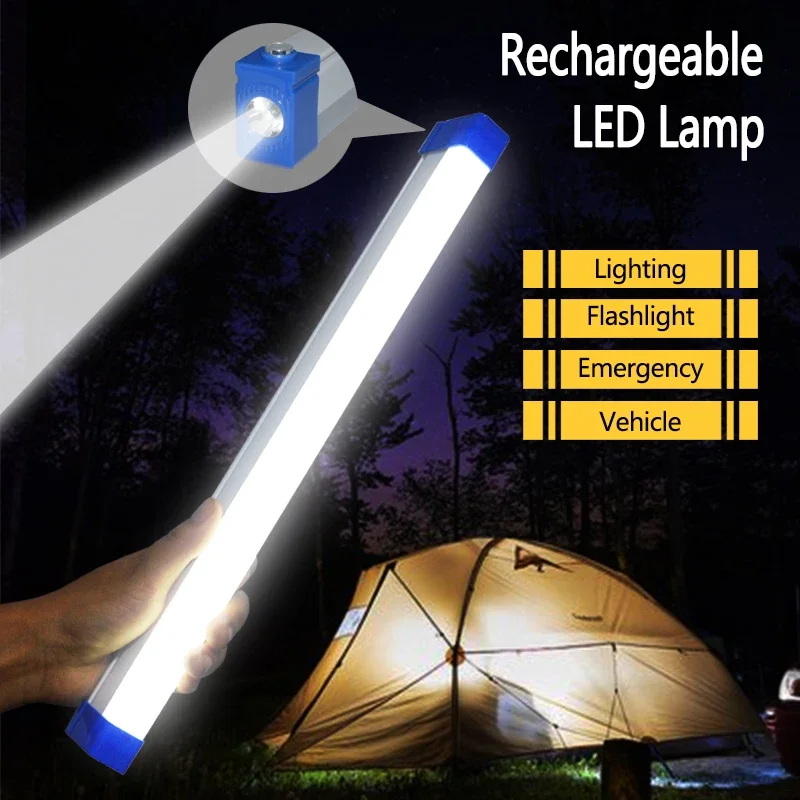 Description Picture 2 of itemUSB Charging Camping Lamp Tube LED Emergency Light Strong Magnetic Portable Lighting Outdoor Tent Hook Small Night Light