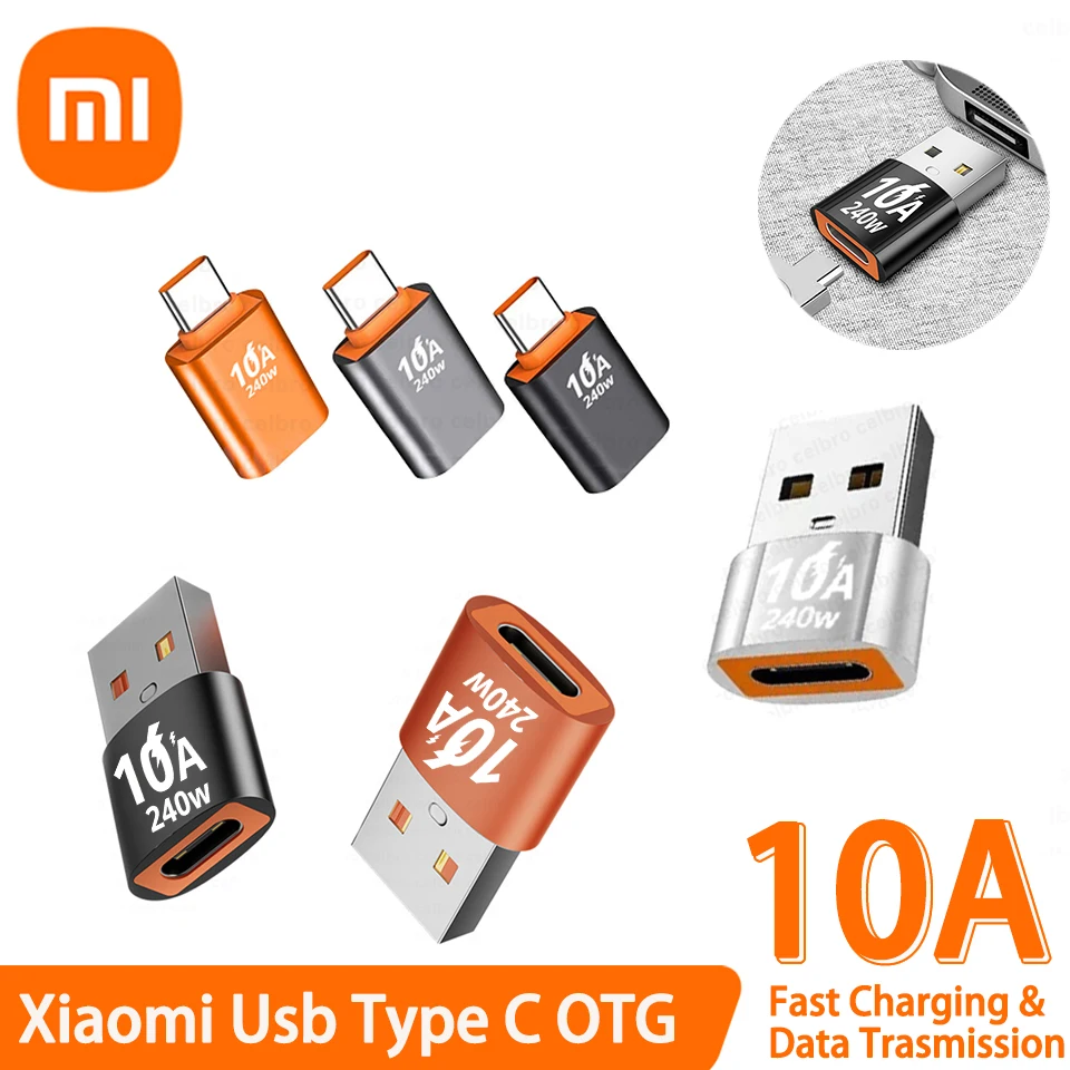 10A Usb Type C Otg Adapter Female Usb C To A Male Adapter Cable Connector For Iphone 13 12 Samsung Xiaomi 11 Realme Oneplus otg adapter,usb to type c adapter,type c adapter