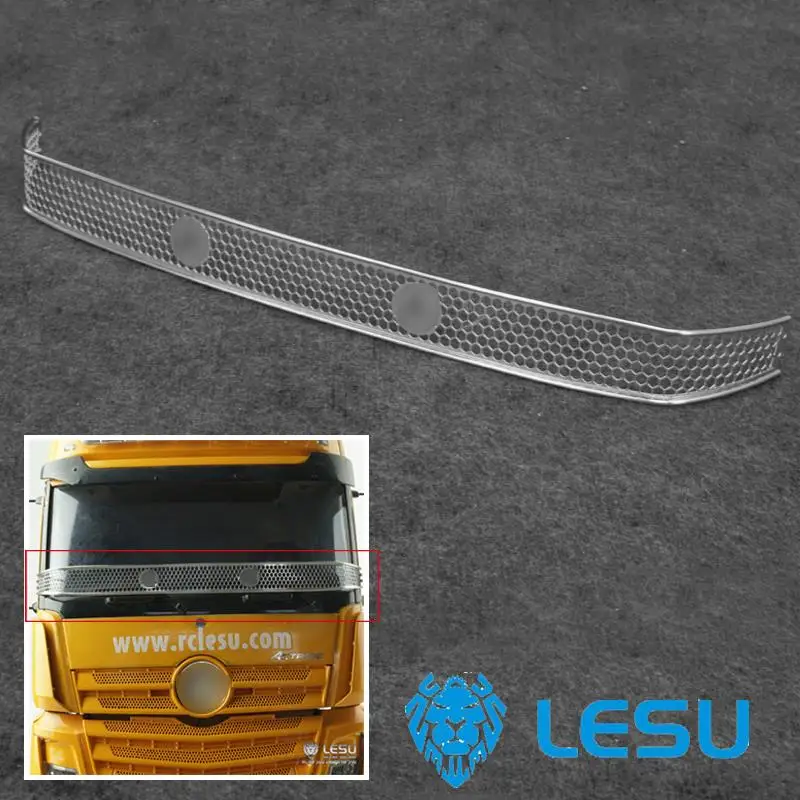 

LESU RC Metal 1/14 Front Stone Sand Net DIY Tamiyay 1851 Tractor Truck Model Outdoor Toys TH13448