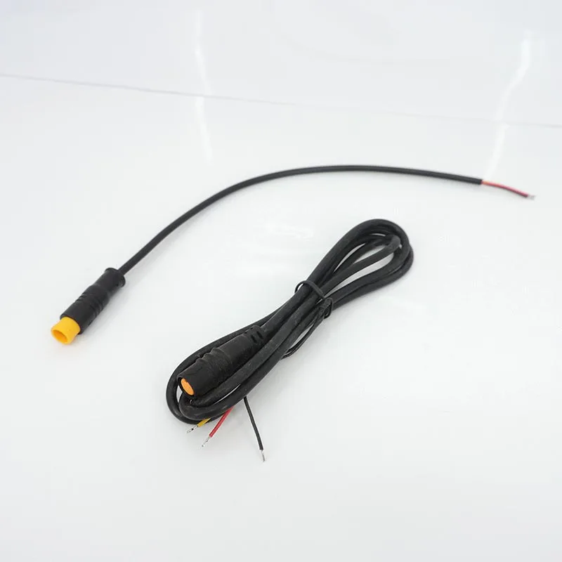 M8 Wasserdichter 3-Pin Elektrofahrrad-Verbindungsstecker Männlich Weiblich 3-Pin-Stecker Ebike Roller Bremskabel 24AWG 28AWG 25cm/40cm/1m – Detail 9