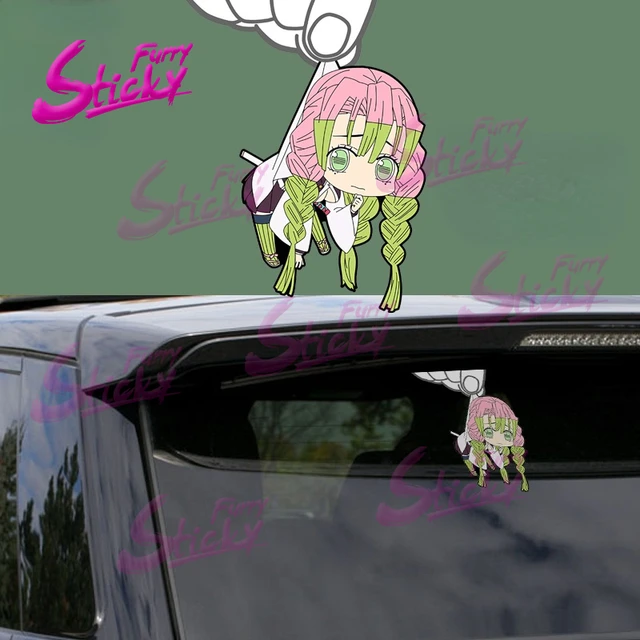 Fashion Cool Anime Demon Slayer Cartoon Car Sticker Nezuko Tanjirou Anime  Car Body Laptop Motorcycle Sticker Car Accessories - AliExpress