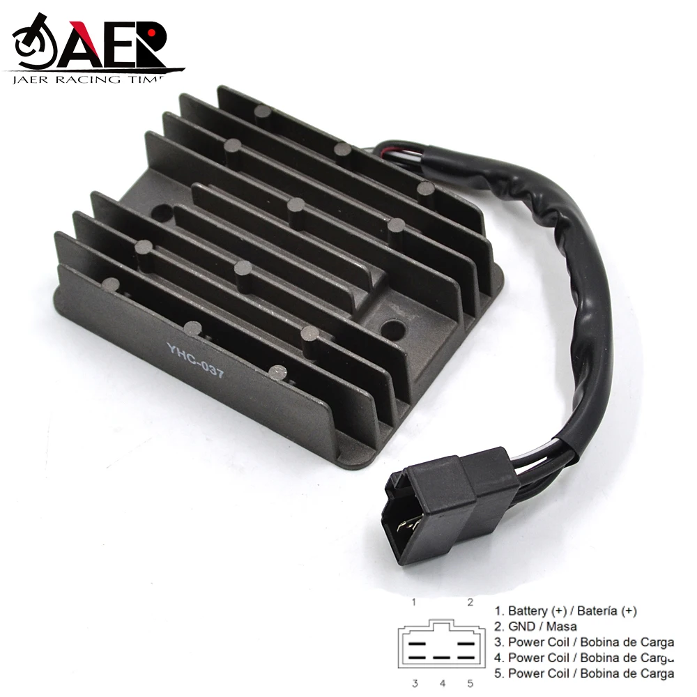 

Выпрямитель мотоциклетного регулятора для Suzuki GSXR600 GSXR750 GSXR1000 GSX1300R Hayabusa VL1500, злоумышленная фотодорожка