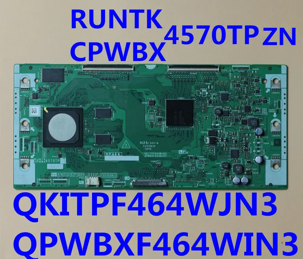 

For T-con Board RUNTKCPWBX 4570TP ZN QKITPF464WJN3 QPWBXF464WJN3 For TV
