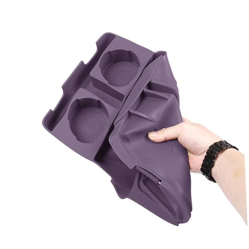 LEAPMOTOR B10 자동차 팔걸이 중앙 제어 보관함 더블 보관함 실리콘 패드 자동차 수정 인테리어 액세서리