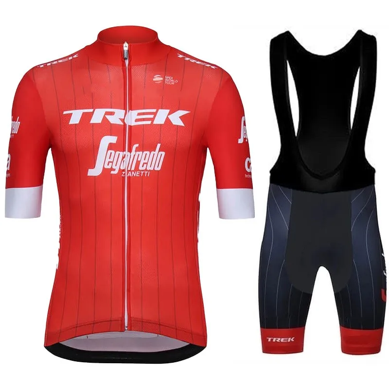 Mtb Cycling Bib Shorts Kit Custom Cycling Jersey Set Trek Cycling