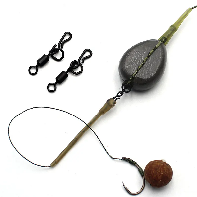 20 Pz Accessori Per La Pesca Alla Carpa Qc Drop Off In Linea Girevole Capelli Chod Elicottero Rig Pop Up Boilies Per Attrezzatura Da Pesca Alla Carpa