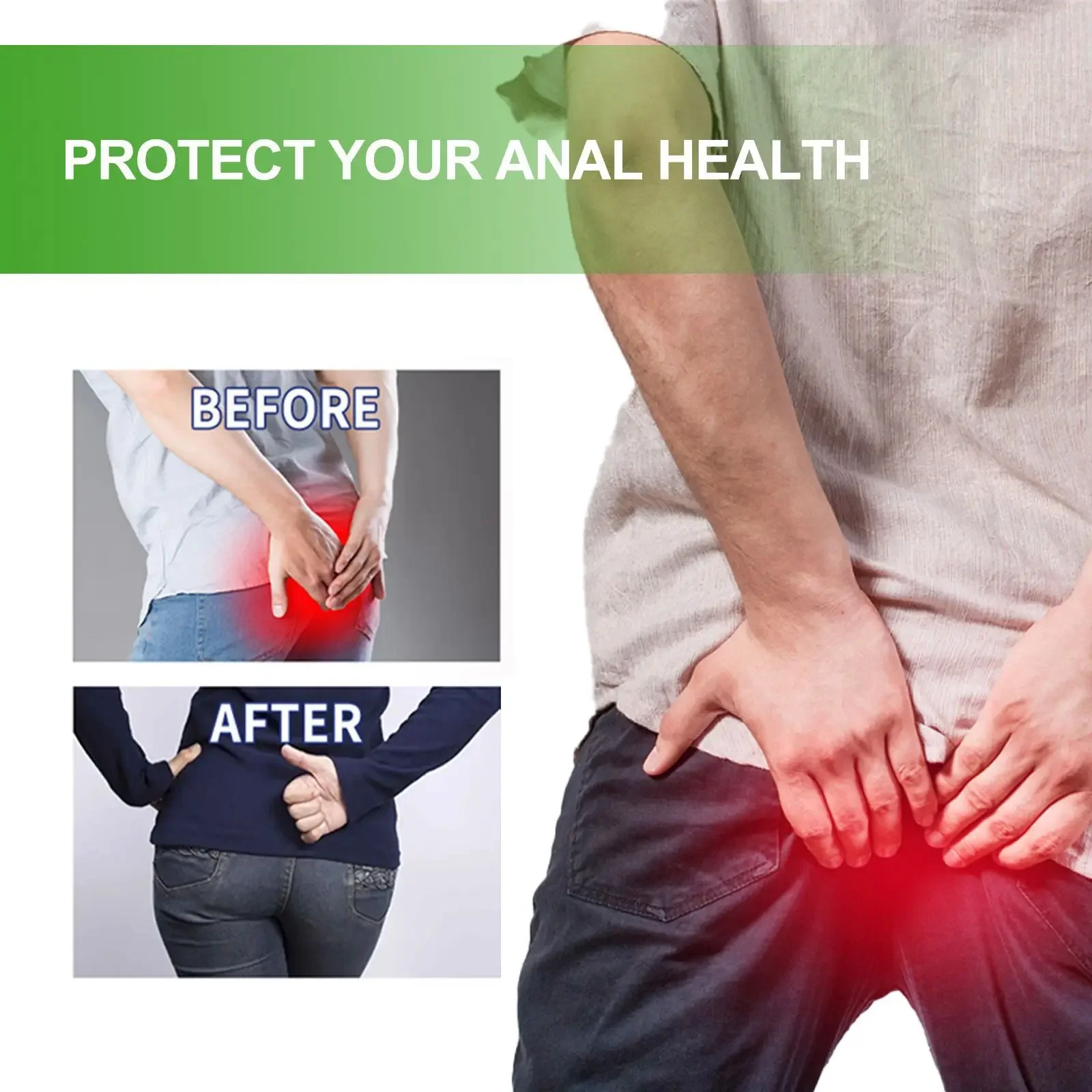 Hemorrhoid Ointment Anal Fissure Therapy Pain Relief Reduce Swell Bleed Treat Internal External Hemorrhoid Cream Health Care