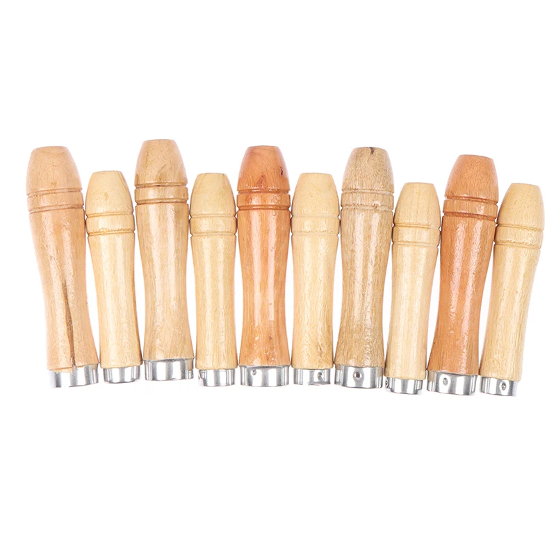 Wooden File Handle 5Pcs/set 9/11cm Wood Rasp Woodworking Polishing Rust Proof Filing Tools Replacement
