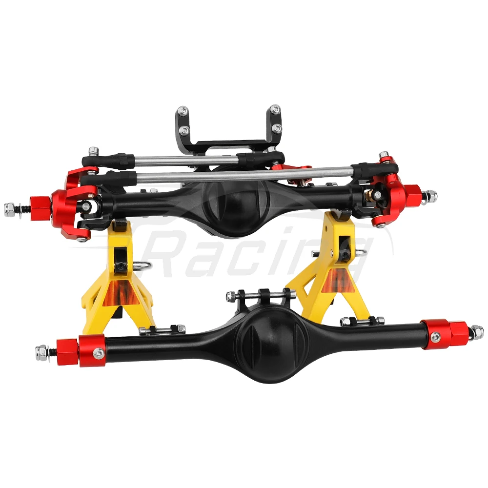 リモコンカーの前車軸と後車軸 Compatible With Axial For SCX10 II 90046 90047 Compatible With Axial For SCX10 II 90046 90047 90059 1/10 RCクローラーカ