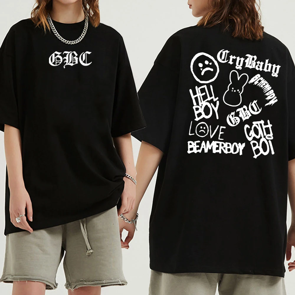 Lil Peep Shirt Crybaby Album Shirt Gothboiclique Shirt Lil Peep Merch Regalo Per Lil Peep Fan Camicia O-Collo Unisex