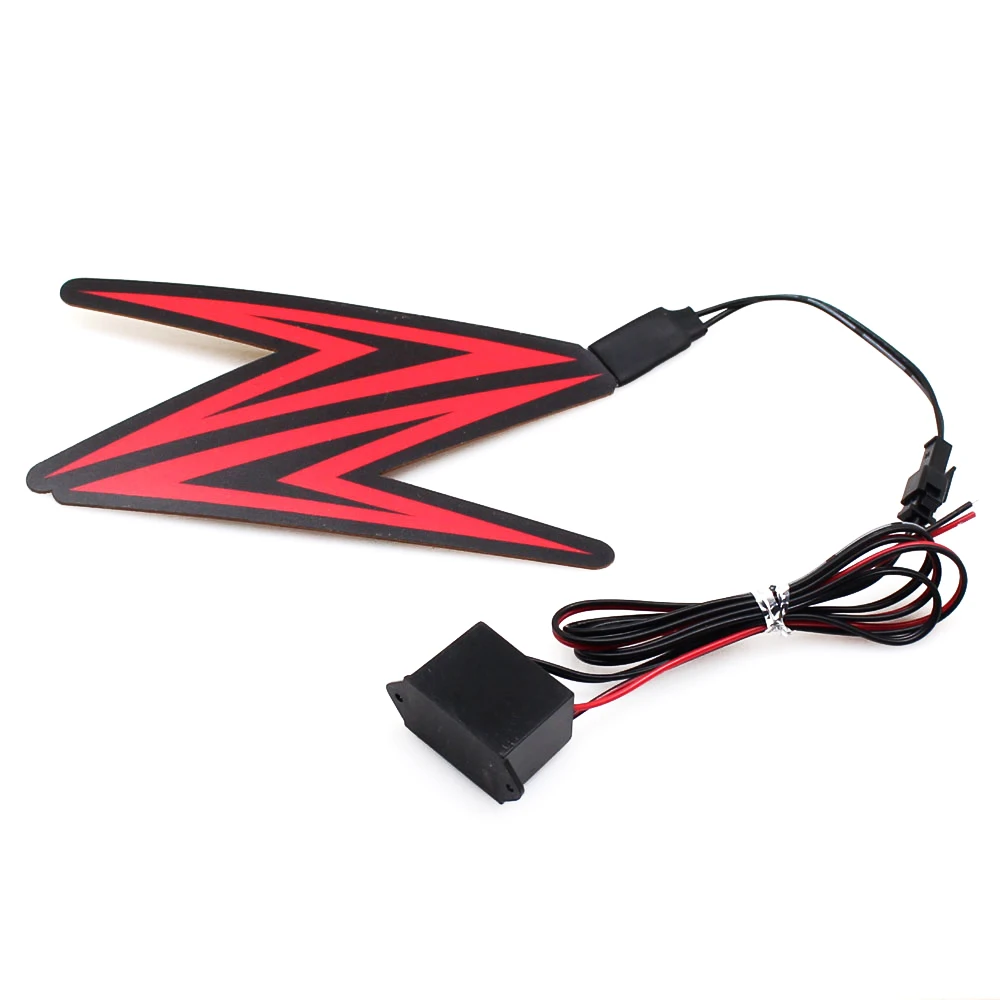 Motorcycle LED Light Sticker Signal Lamp For Kawasaki Z1000 Z900 Z800 Z750 Z650 Z400 Z300 Z250 Helmet Decoration Lamp Flashing motorcycle led lights motorcycle accessories