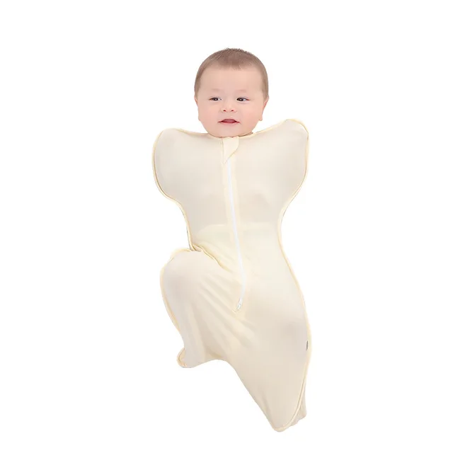 Summer Bamboo Fiber Baby Swaddle Surrender-Style Sleep Bag - Anti-Startle Wrap, Cross-Border Maternity and Baby Product 5