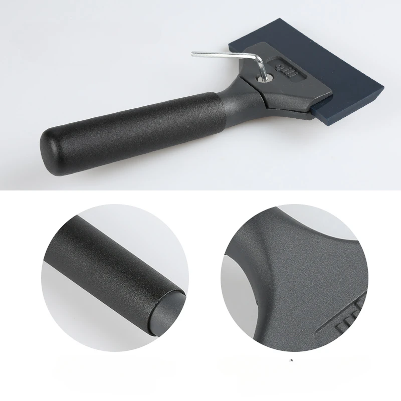Rubber Scraper Window Squeegee Blade Glass Cleaner Vinyl Tint Tools Sticker Remover Car Cleaning Accessories Snow Shovel Glass