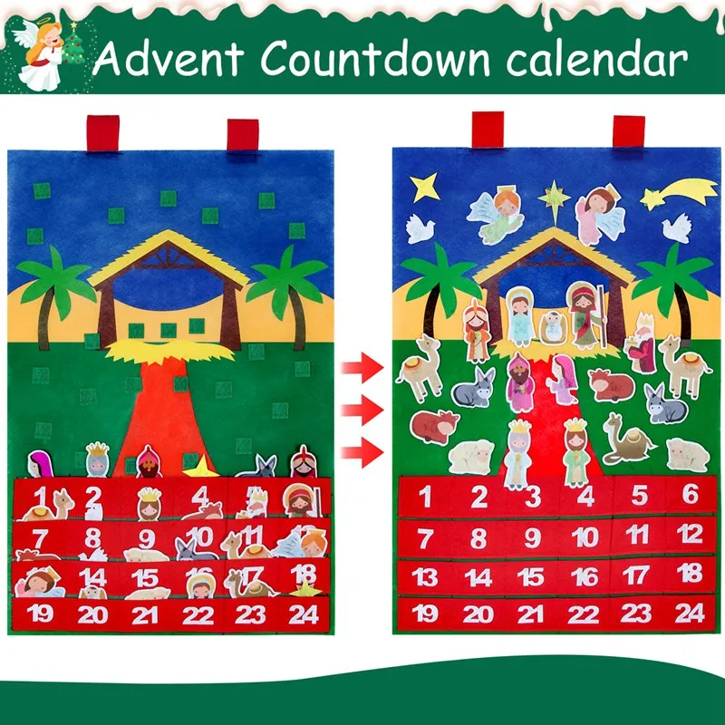 Calendario Per Conto Alla Rovescia Castello Di Fantasyland Con Topolino Babbo Natale E Pluto 434080125238