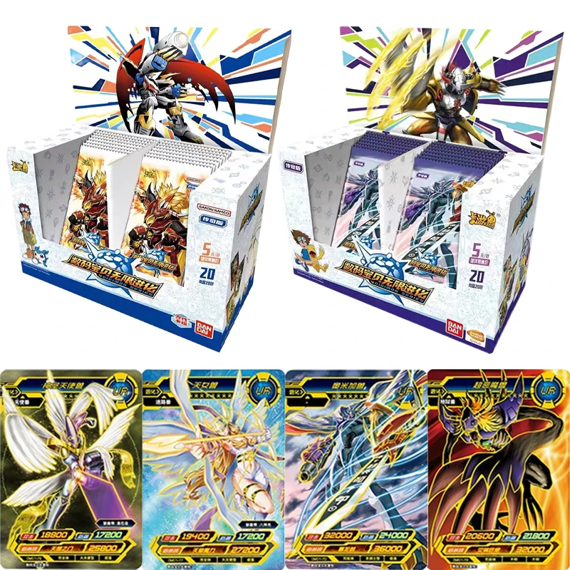 

KAYOU Digimon Infinite Evolution Card Legendary Edition Rare SP Card UR Card Transparent TGR Card Anime Digimon Collection Cards