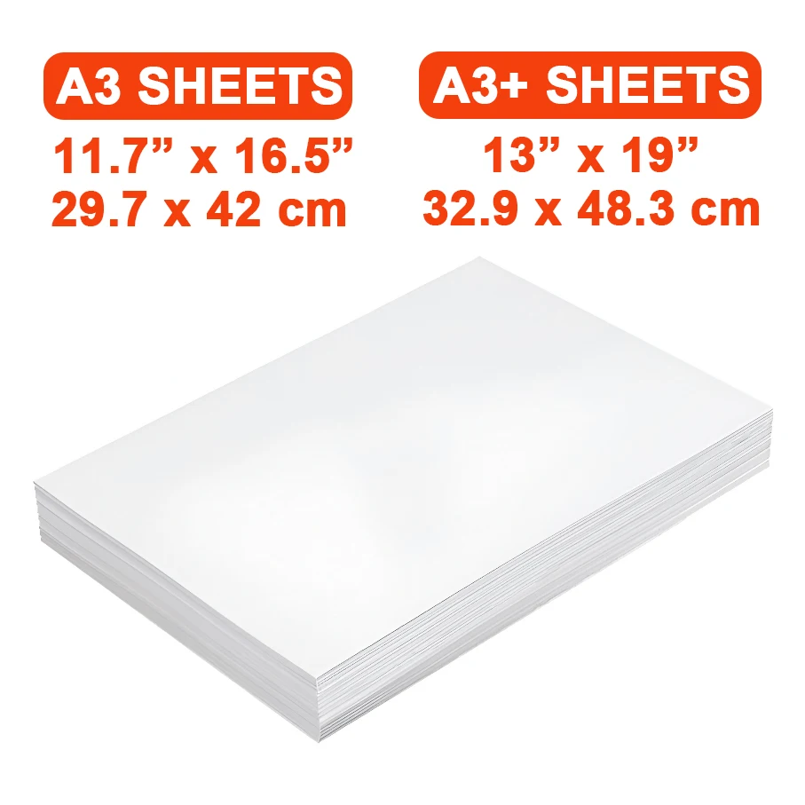 Premium A3 Plus (13 x 19) Direct to Film DTF Transfer Film PET Heat  Transfer Sheets - AliExpress