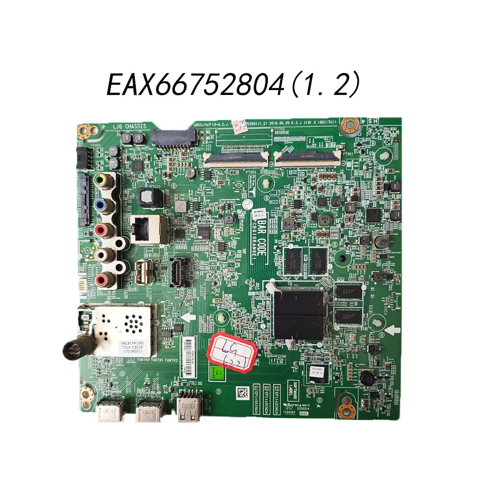 

MAIN board EAX66752804(1.2) EPI 55INCH Motherboard for 55UH6500-CB 55UH6500 screen LC550EGG