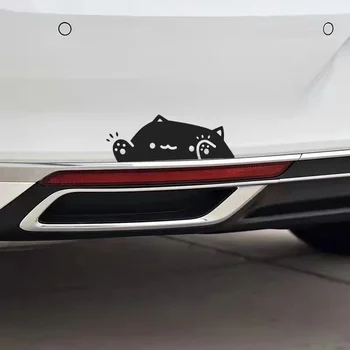 Adesivi per Auto a Forma di Gatto, Decorazioni per Finestrini, Adesivi Laser per Auto, Decorazioni Murali, per Camion e Veicoli