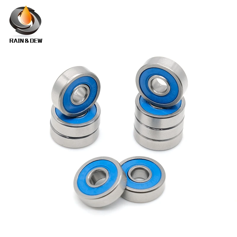 

696RS Bearing ABEC-3 (10PCS) 6*15*5 mm Miniature 696-2RS Ball Bearings RS 696 2RS With Blue Sealed R-1560DD