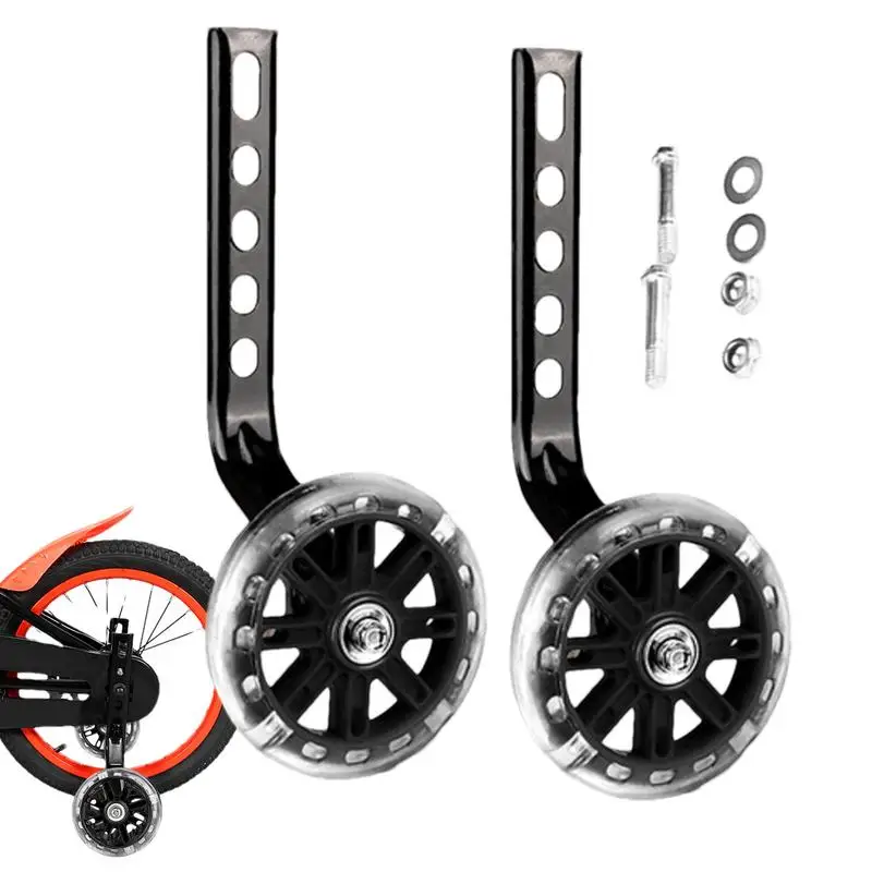 Stabilizzatori Per Ruote Da Bicicletta Ruote Da Allenamento Per Biciclette Flash Ruote Flash Mute Stabilizzatore Per Ruote Posteriori Bicicletta Robus