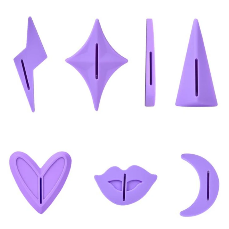 9Pcs Bikini Privates Shaving Stencil Set Female Pubic Hair Trimmer Shaver 2