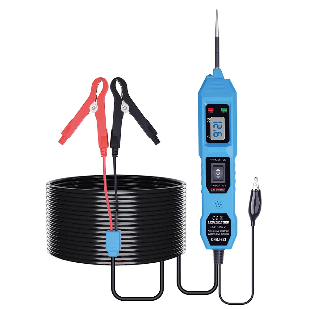 

2024 The Newest Electric Circuit Tester Car Electrical System Tester Automobile With CNBJ-823 Power Switch Vehicle Diagnostic