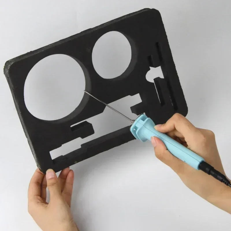 110V-240V Electric Foam Polystyrene Cutting Machine Portable Styrofoam Cutter Adjustable Temperature Foam Cutter Pen DIY Tools
