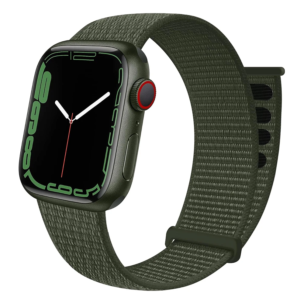 Premium Nylon Strap for Apple Watch - Stylish and Durable Bracelet Replacement