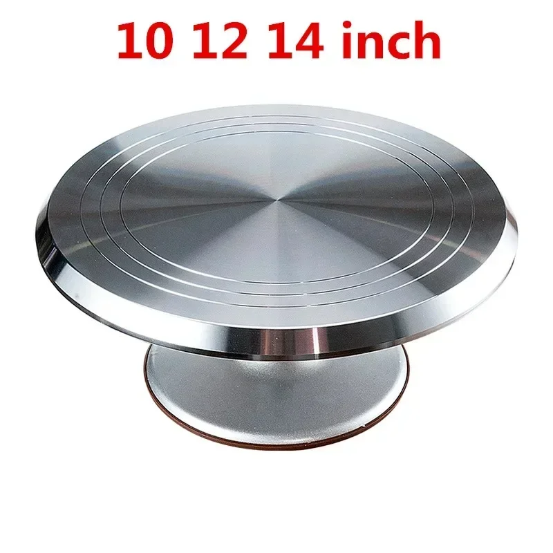 Cake stand Baking tool 10 12 14 inch mounted cream cake table Turntable Rotating table stand base turn around Decorating
