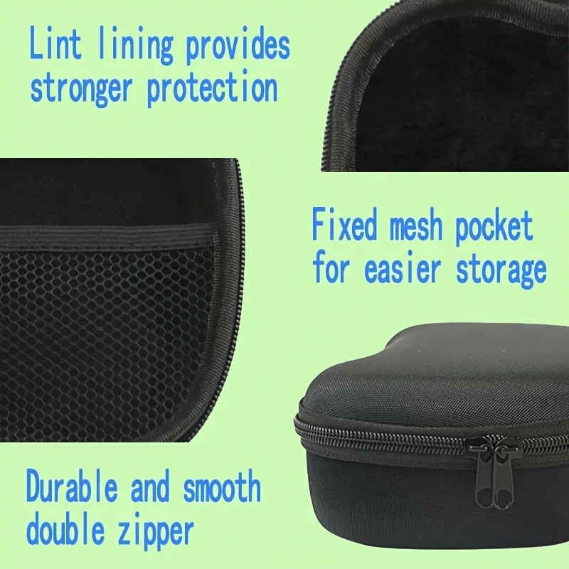 Universal EVA Hard Shell Storage Bag for Xbox/PS5 Controllers-Protective Case for Game Controllers
