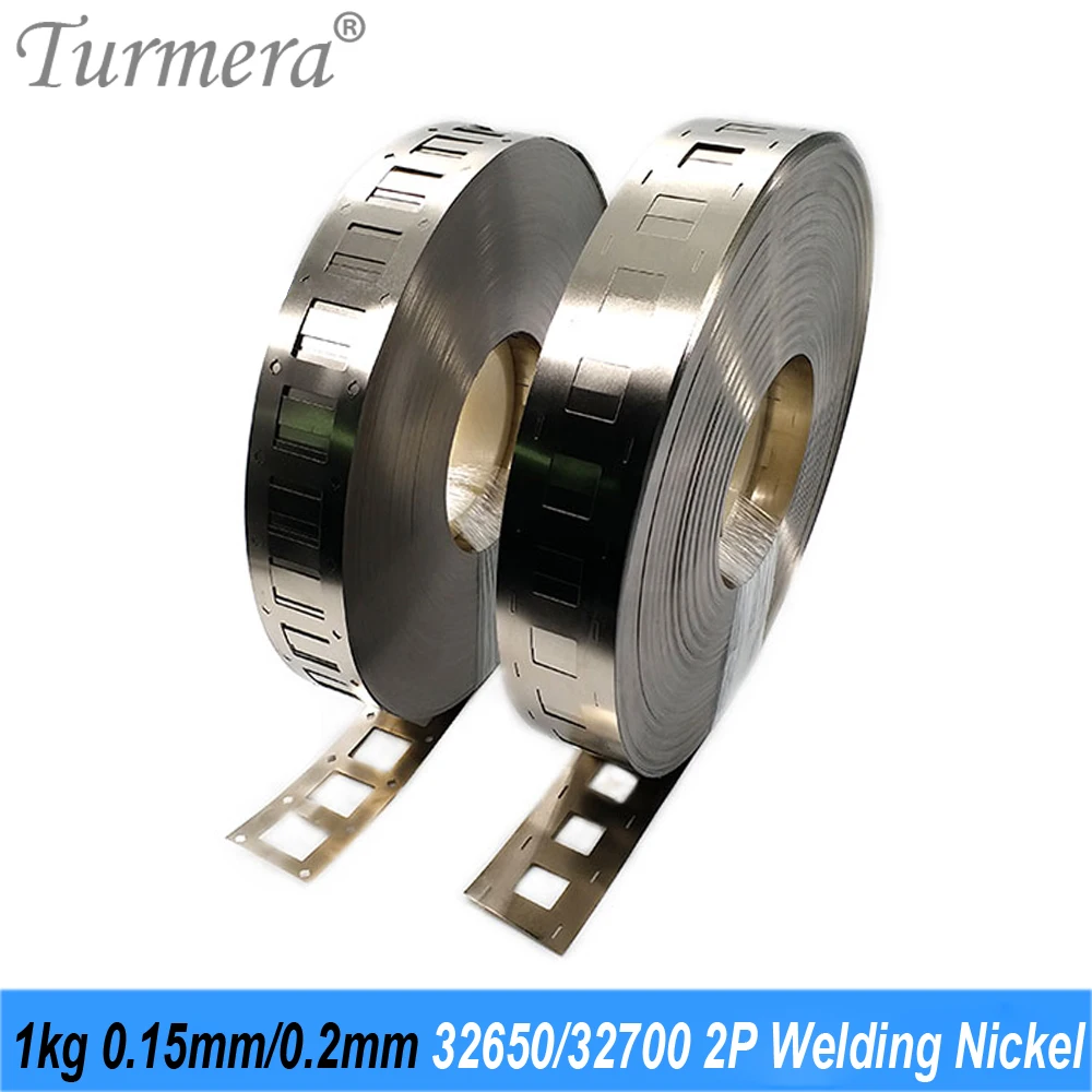 turmera-1kg-2p-32650-32700-lifepo4-battery-welding-nickel-325mm-345mm-thickness-015mm-02mm-for-12v-24v-36v-battries-pack-use