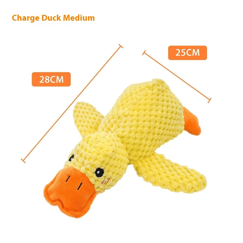 Cats, yellow ducks, dogs, toys, plush, chewable, grinding teeth, sound relieving, magic tools, golden hair, corgi pet_voghion.com