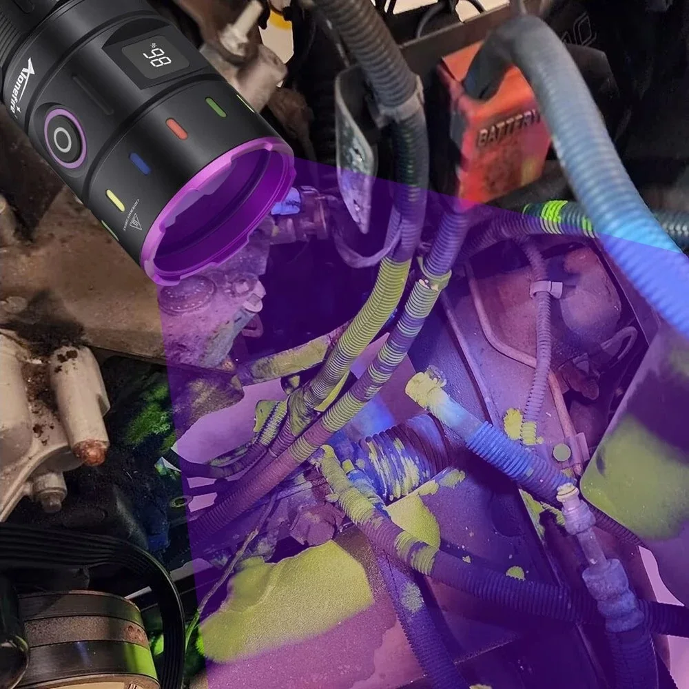 UV Flashlight 365nm Ultraviolet Torch Light for Pet Urine Detection