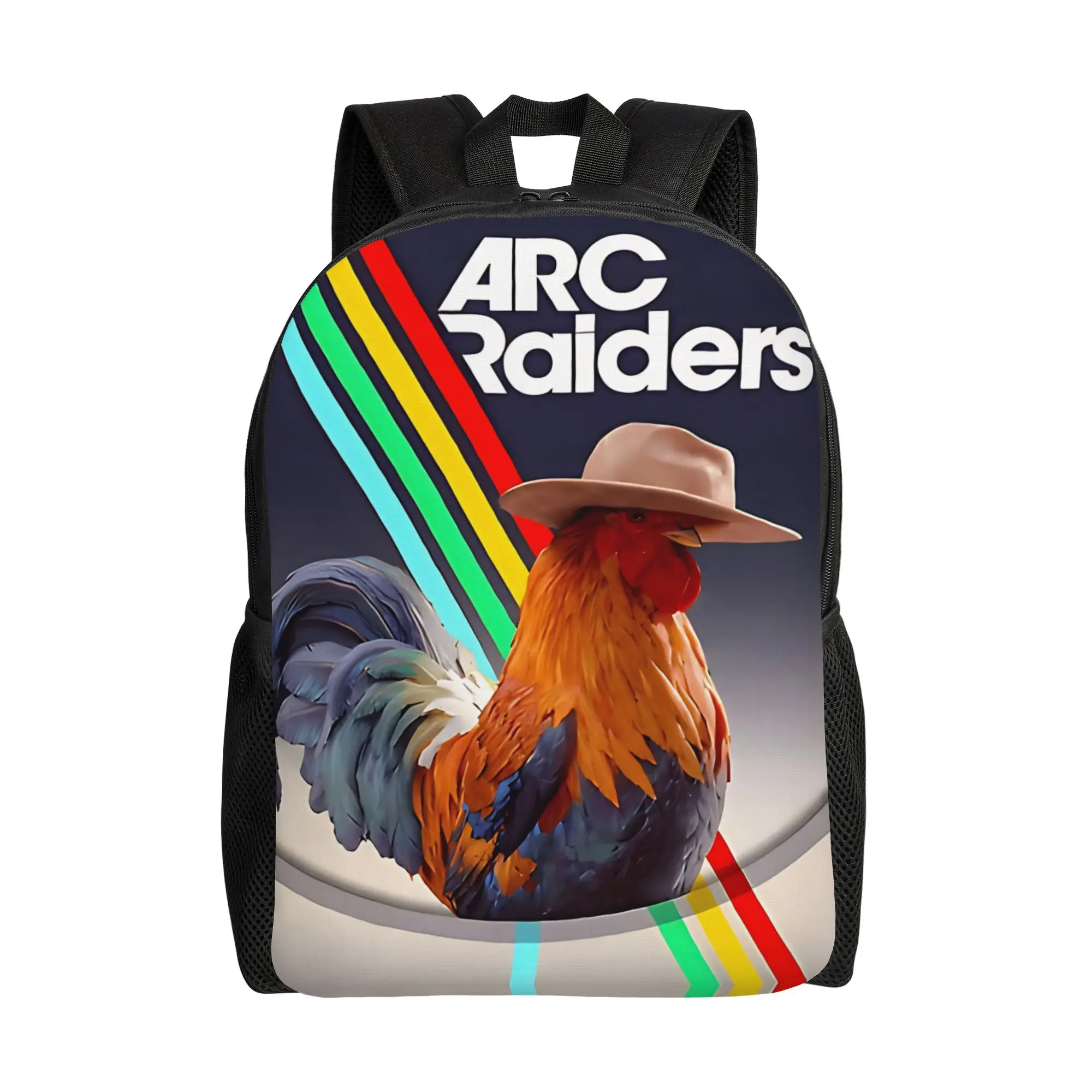 ARC Raiders 백팩 남성용 여성용 캐주얼 학생 비즈니스 데이팩 스크래피 ..