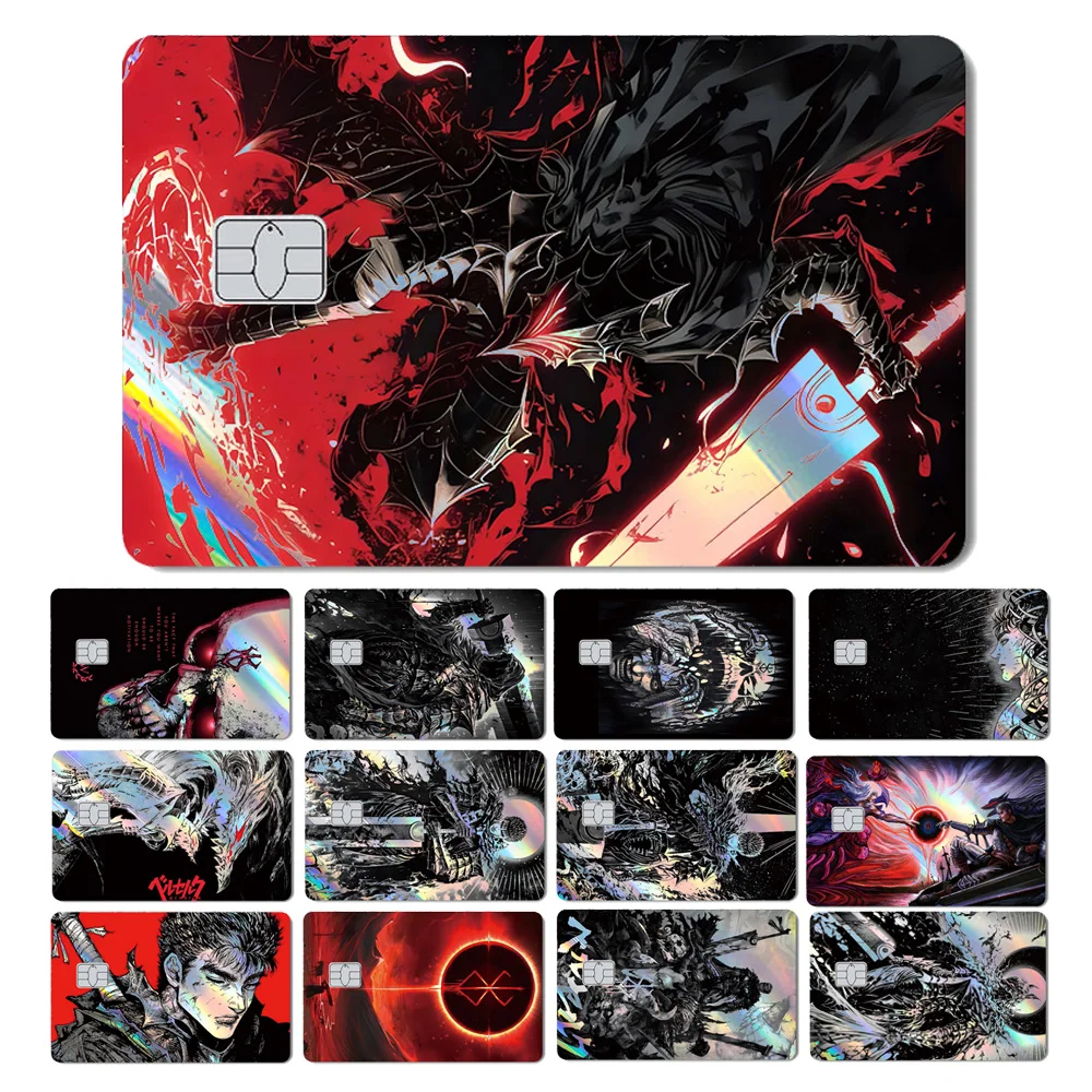 Magic Shark Dark Anime Holographic Card Sticker Skin