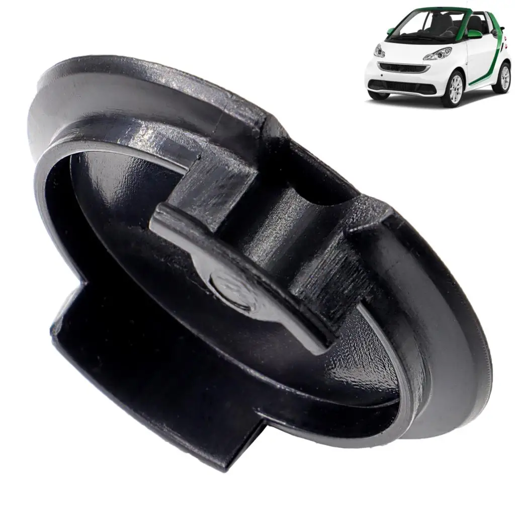Car Front Rear Bumper Tow Hook Eye Cover Trailer Cap Plug For Smart Fortwo W451 2007-2014 car bumper hook cover