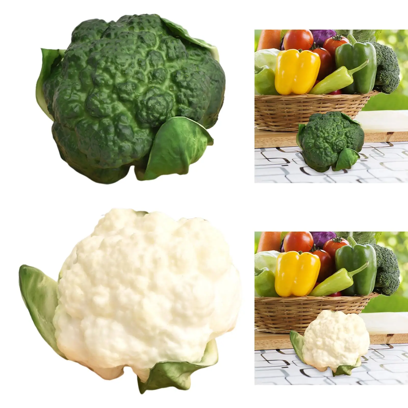 Artificial Vegetable Photography Prop Lifelike Simulation Broccoli ...