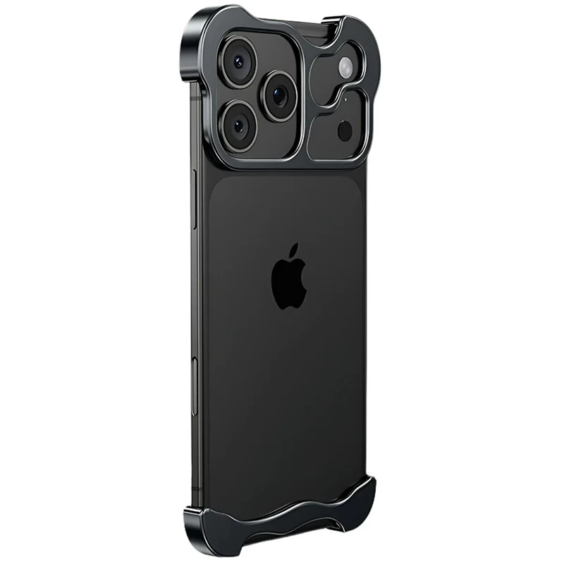 Sleek Shockproof Metal Frameless Bumper Phone Case
