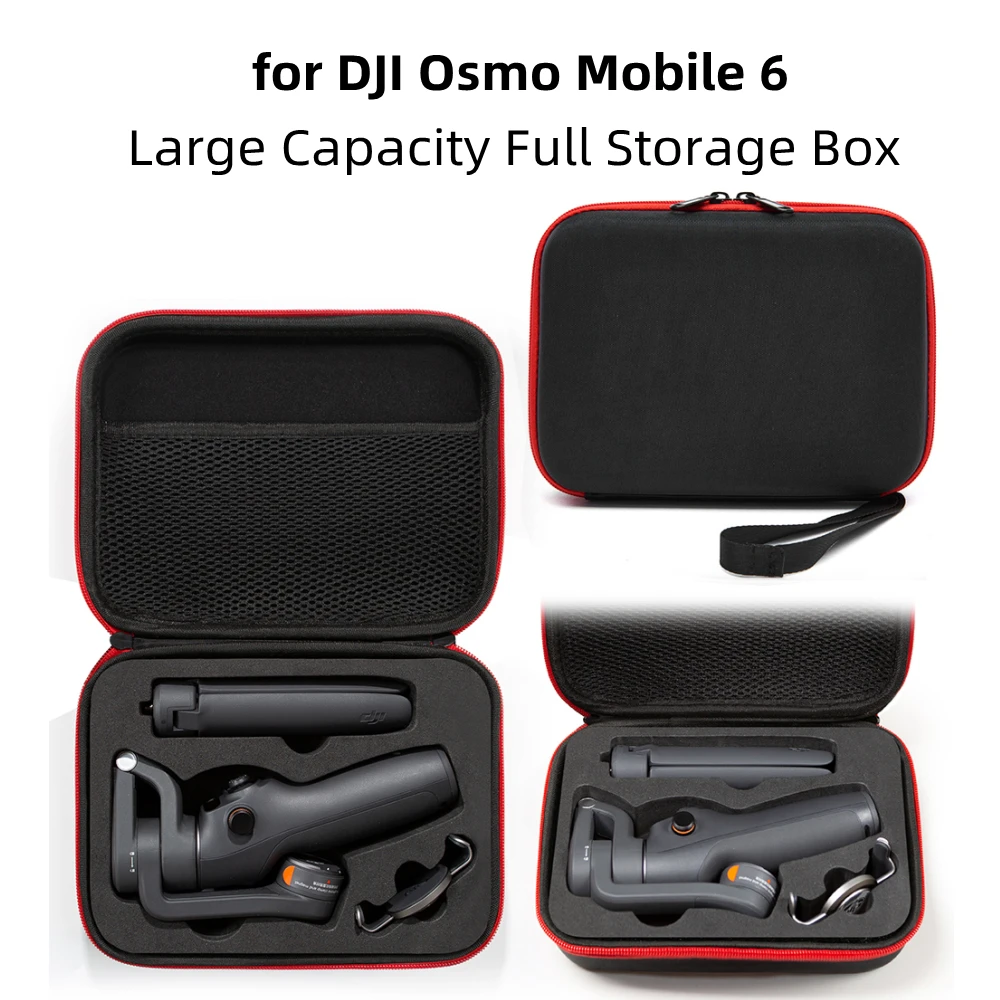 Per Dji Osmo Mobile 6 Custodia Scatola Portatile Per Borsa Dji Om6 Scatola Di Protezione Completa Di Grande Capacità Osmo 6 Accessorio