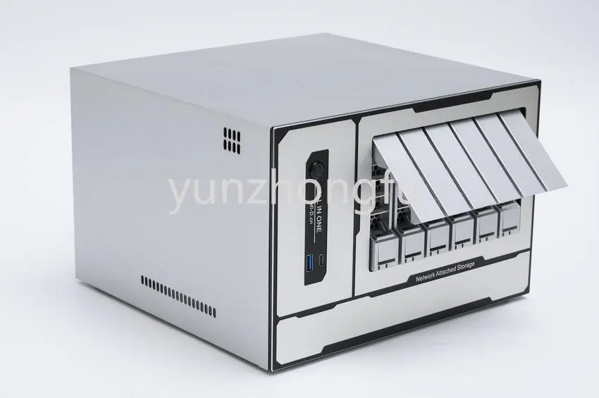 Pre-Vendita 6-Disk Home Nas Matx Black Synology File Server A4 Chassis