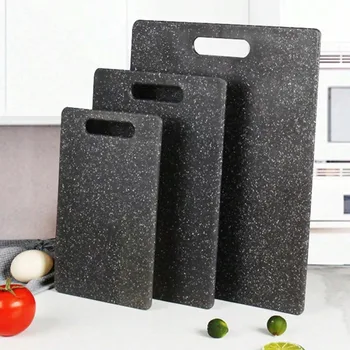 Marble Texture Antibacterial PP Cutting Board – Dishwasher Safe 1