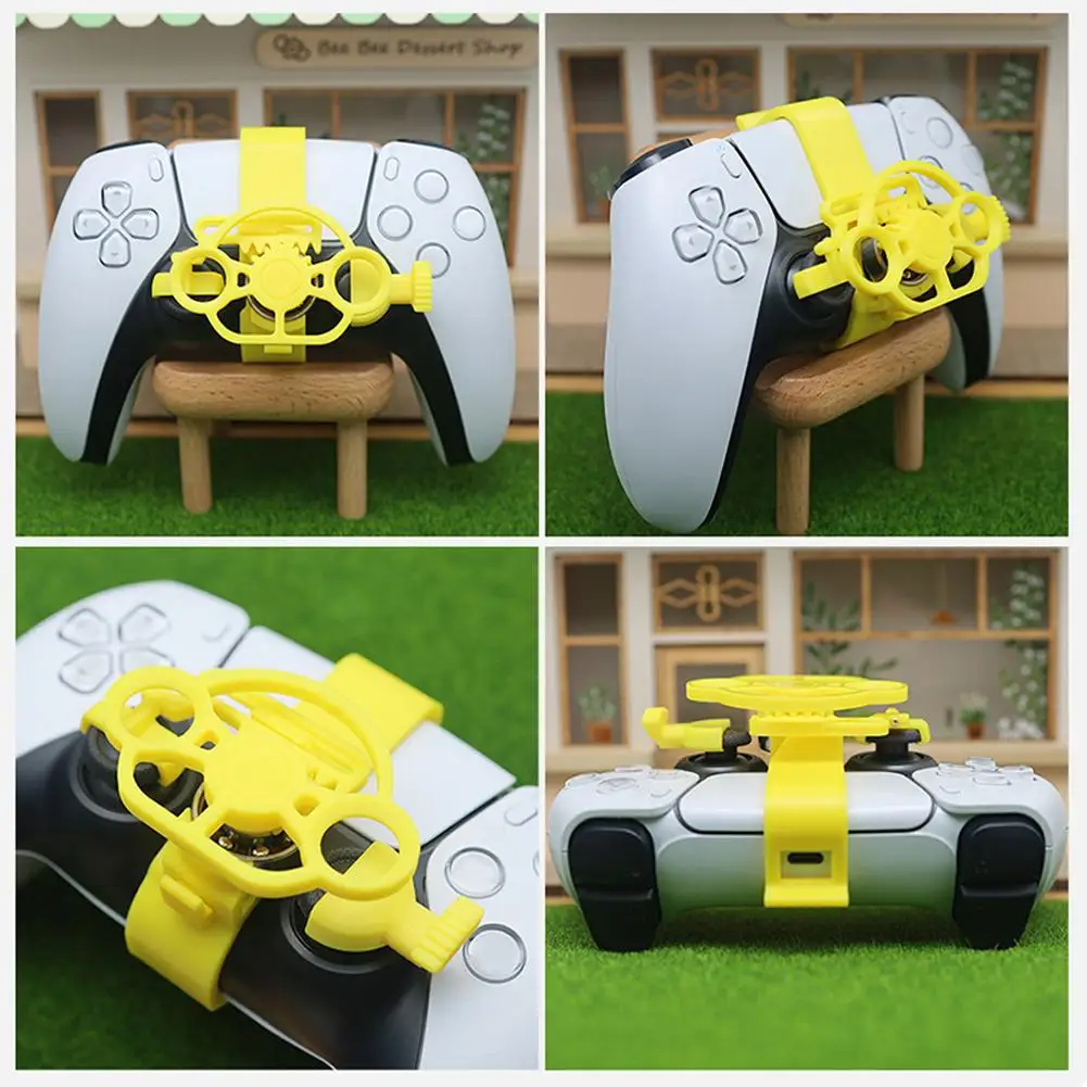 Game Controller Accessories Game Console Steering Wheel Handle For Ps5 Controller