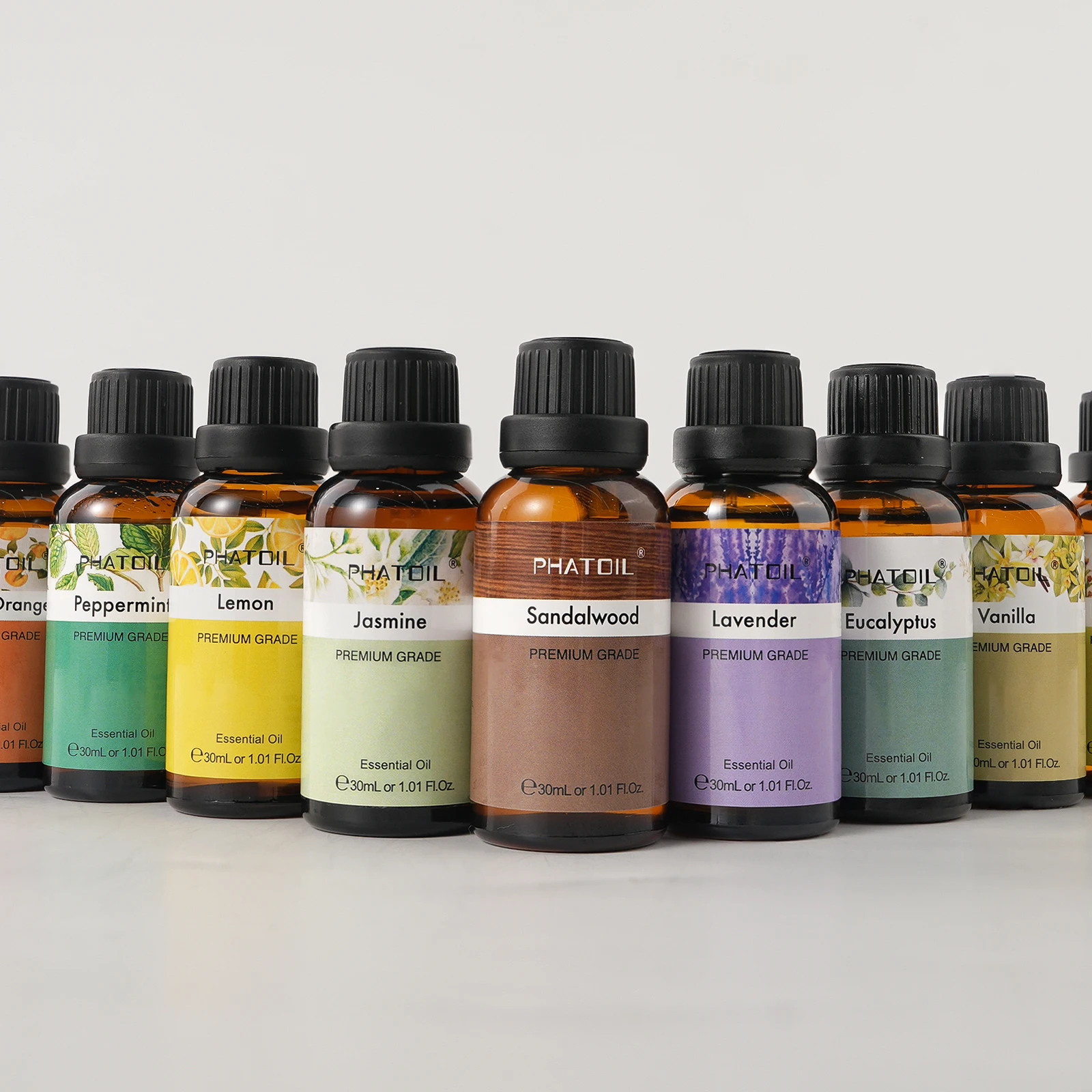PHATOIL Essential Oil Lavender Eucalyptus Vanilla Sweet Orange
