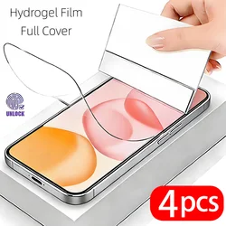 Premium Hydrogel Film Screen Protectors - Soft and Durable Shield for Smartphones (1 - 5 Pack) (4)
