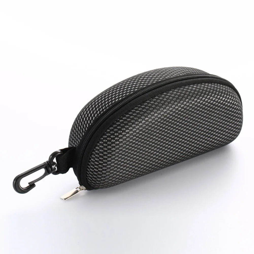 Sleek Black & White EVA Glasses Case with Robust Pressure Resistance