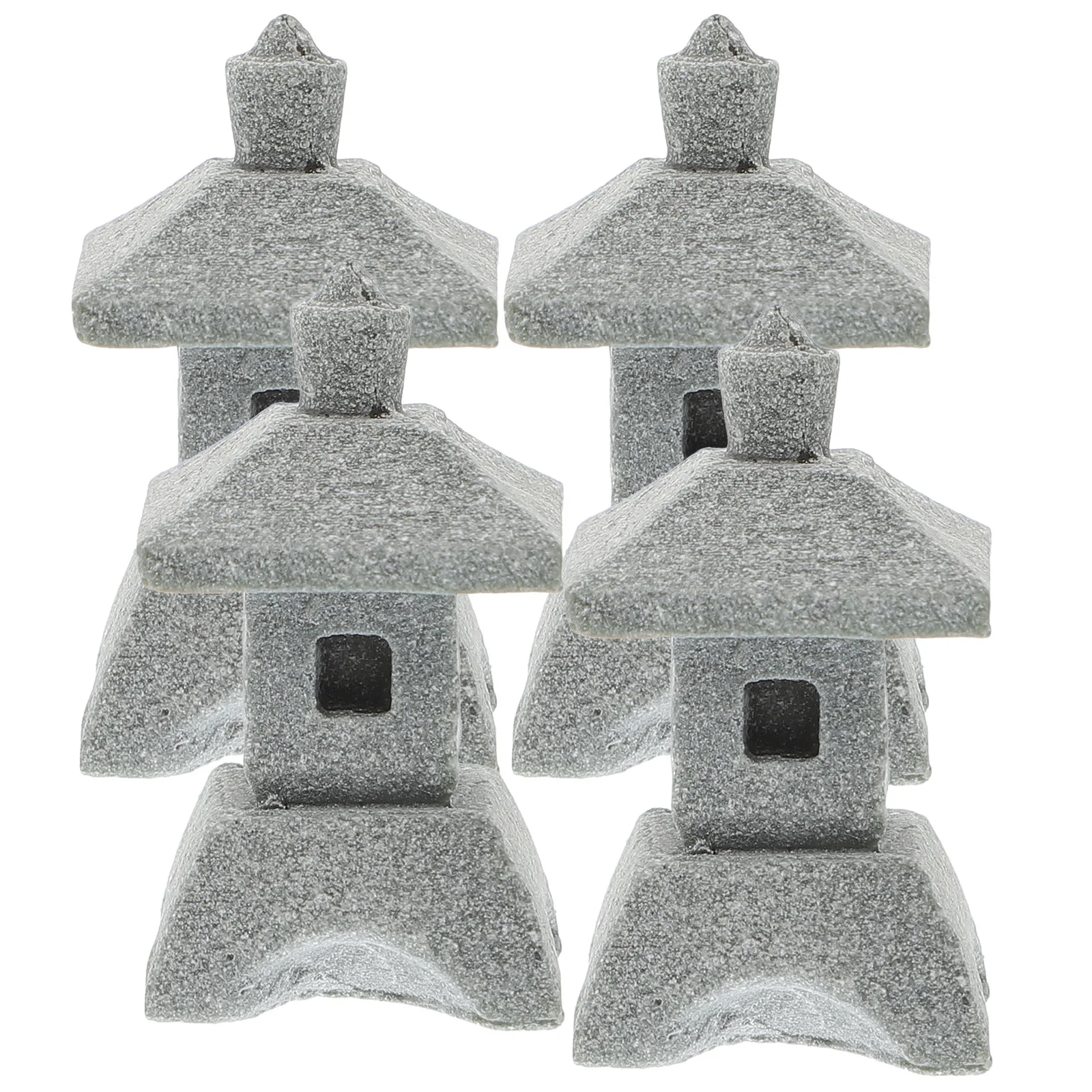 

Bonsai Small Chinese Pagodas Adornment Chinese Style Landscape Bonsai Garden Decoration Miniature House Prop