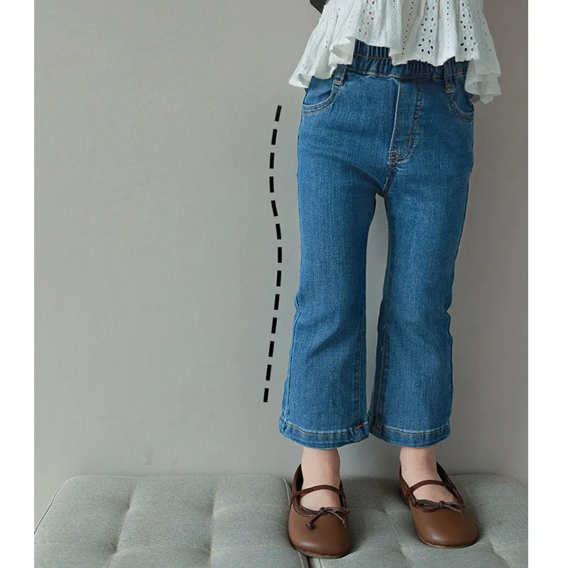 Girls Blue Skinny Denim Jeans